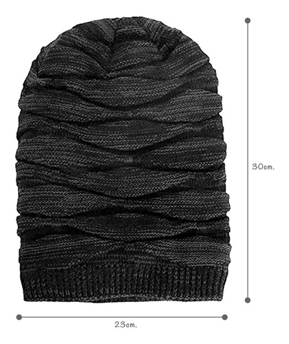 Gorro Lana Grueso Cálido Invierno.