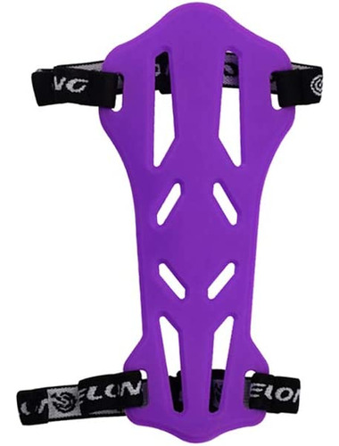 Protector De Brazo De Caucho Para Tiro Con Arco Purpura