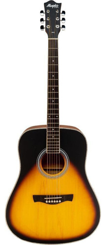 Violão Acústico Tagima Memphis MW-20 para destros drop sunburst satin