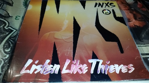 Inxs Listen Like Thieves Lp Vinilo Con Insert Canada 1985