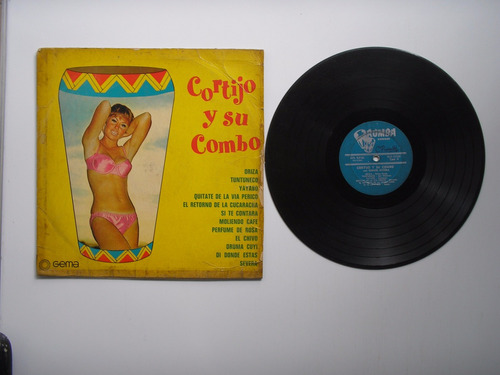 Lp Vinilo Cortijo Y Su Combo Con Ismael Rivera Oriza