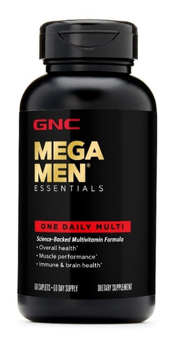 Multivitamínico Diario Gnc Mega Men® One - 60 Comprimidos