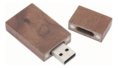 Piezas De Computadora Con Mini Unidad Flash Usb De Madera Co