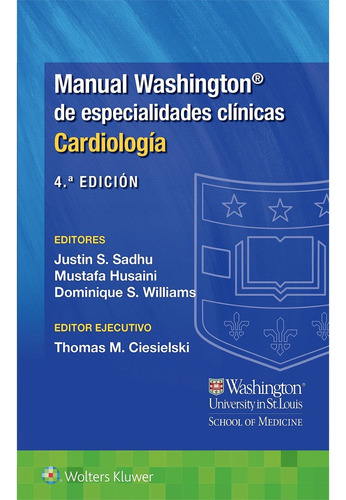 Libro Manual Washington De Cardiologia 4ed.