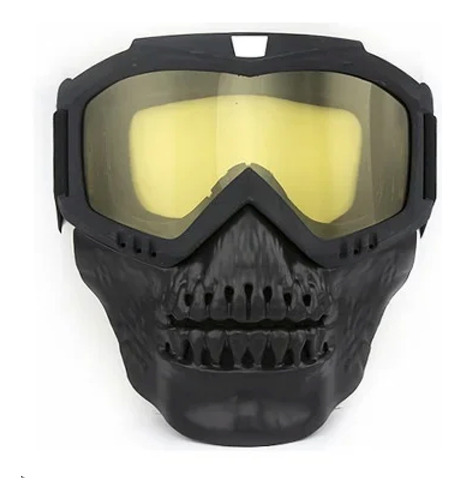 Careta Tactica Mascara Gafas Calavera Airsoft, Gotcha