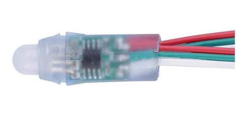 Imagen 4 de 6 de Dc 5v 50pcs Ws2811 Rgb A Todo Color 12 Mm Píxeles Luz Digita