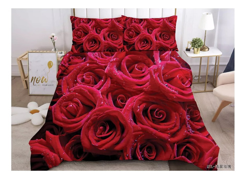 Colcha Cotton Flor Glamour 2 Plazas Sommier 250x265 Cosmo´s