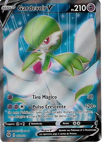 Carta Pokémon Gardevoir V Caminho Do Campeão Original