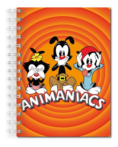 Cuaderno De Animaniacs +separador A Tono - Yakko Wakko Y Dot