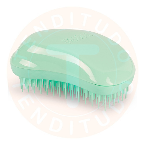 Imagem 5 de 10 de Escova Tangle Teezer Mini Original Aqua Marine Desembaraçar