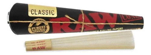 Seda Raw Cone Classic Black King Size Com 32x3 Por Caixa