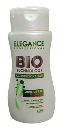 Elegance Acondicionador Sin Sal Bio Technology 240ml