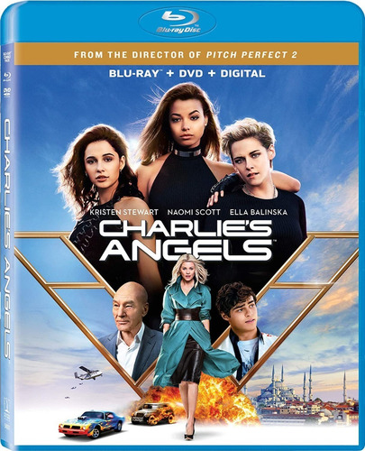Blu-ray + Dvd Charlie´s Angels / Los Angeles De Charlie 2019