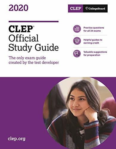 Book : Clep Official Study Guide 2020 - College Board