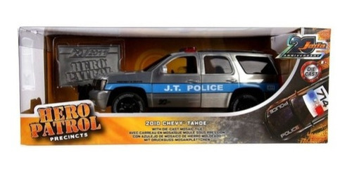 Imagem 1 de 4 de Veiculo Jada 20anos Chevy Tahoe Hero Patrol 1/24