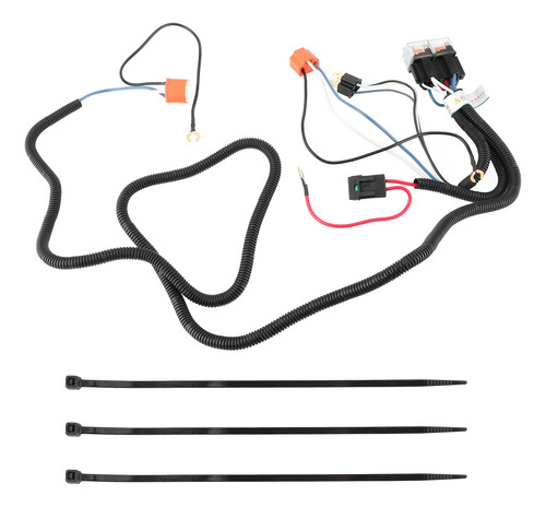 Kit De Fiação De Relé Headlight Booster Harness, 2 Unidades,