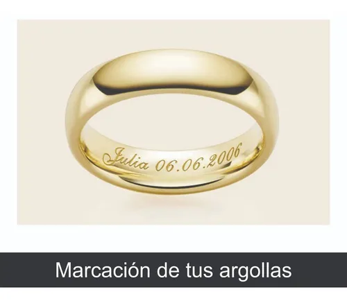 Como se marcan los anillos de matrimonio sale
