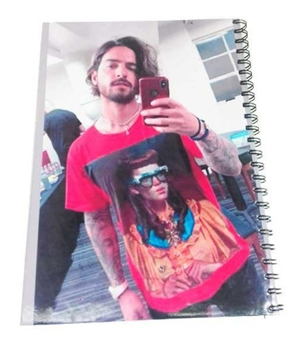 Imagen 2 de 8 de Maluma Cuaderno Personalizado Tamaño A4