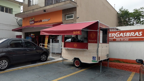 Food Truck Trailer Gl 2x1.6m Marca Bumerangue Sob Encomenda