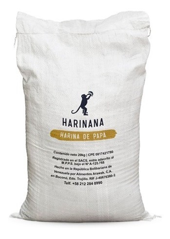 Harina De Papa Sin Gluten 5 Kg 