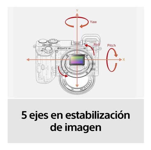 Camara Digital Mirrorless Sony A6600+ Lente Sel1670z