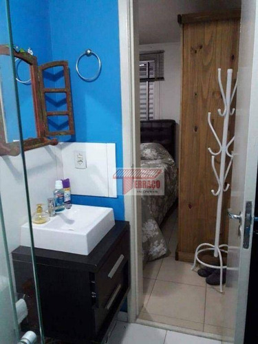 Imagem 29 de 30 de Cobertura Com 3 Dormitórios À Venda, 85 M² Por R$ 380.000,00 - Parque São Vicente - Mauá/sp - Co0739