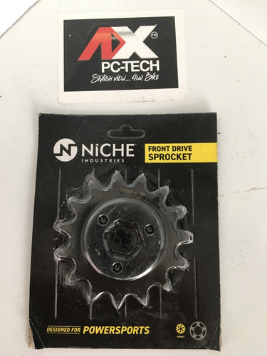 Sprocket 15t Piñon Corona Suzuki Dr 650 Cadena Paso 525