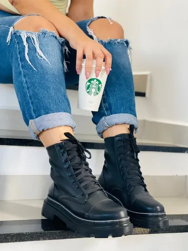 Coturno dr martens inspired pronta entrega sales