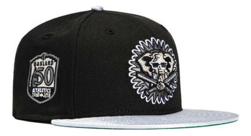 New Era 59fifty Oakland Athletics 50th Anniversary Metalic