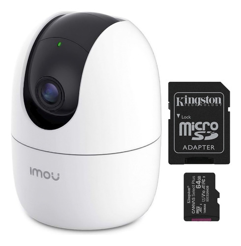 Cámara Smart Imou Ranger 2 2mp 2k + Micro Sd Kingston 64gb