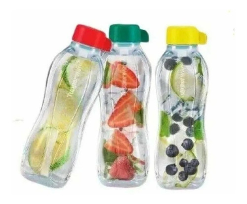 Imagen 2 de 4 de Porta Botellita Neoprene (con Botella Original Tupperware)