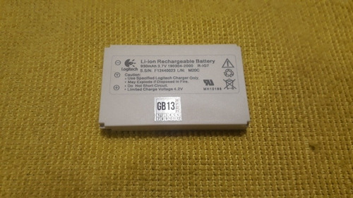Bateria Controle Logitech Harmony 880 Original (Usado)
