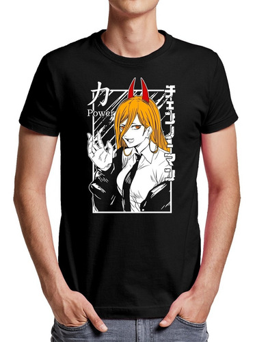 Polera Power - Chainsaw Man - Polo - Anime