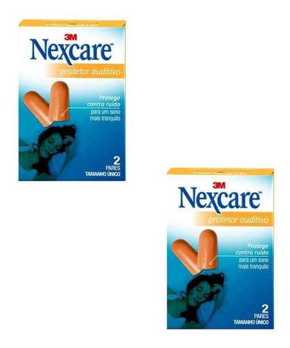 Nexcare 3m Protetor Auricular Ouvidos Moldavel 4 Pares