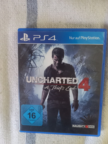 Uncharted 4 Fisico Ps4 (Usado)