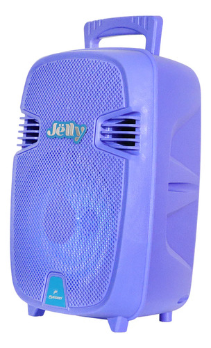 Bocina Portátil Fussion Pbs-8jelly Colores 15000w Color Morada
