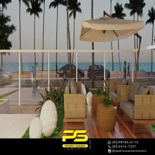 Imagem 5 de 10 de Flat Com 1 Dormitório À Venda, 44 M² Por R$ 365.000 - Cabo Branco - João Pessoa/pb - Fl0114