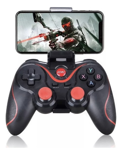 Control Inalámbrico Bluetooth Joystick Pc Celular Gamer X3