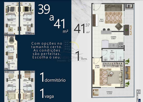 Imagem 3 de 6 de Apartamento Com 1 Dorm, Boqueirão, Praia Grande - R$ 220 Mil, Cod: 3993 - V3993