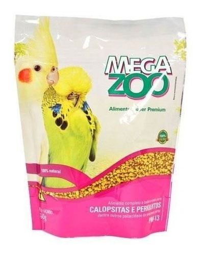 Alimento Super Premium Mega Zoo Perico,cotorra,lora Aus