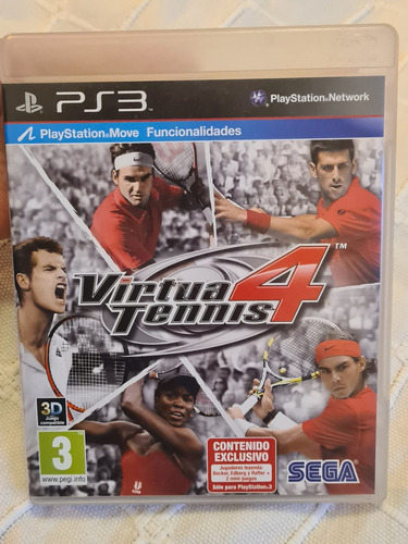  Virtua Tennis 4 Ps3 Original