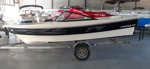 Lancha Trakker Tracker 520 Open Mercury Honda Dólar Oficial