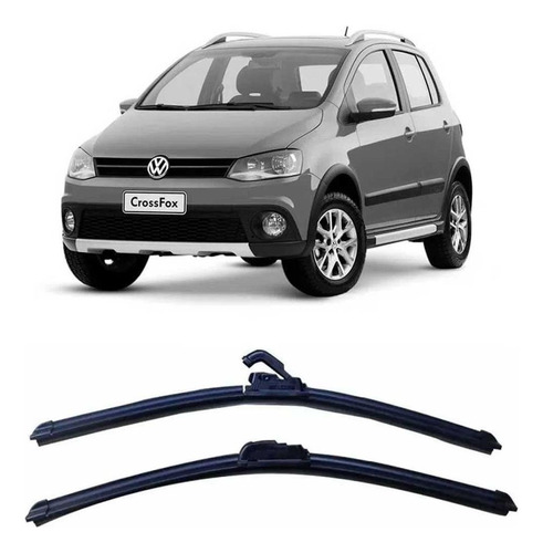 Par Palhetas Limpador Parabrisa Volkswagen Fox 2003 A 2013