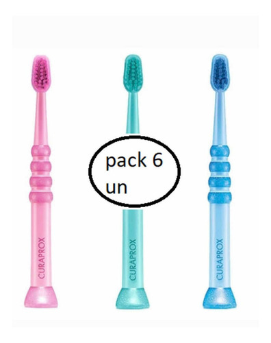 Cepillo De Dientes Curakid Ck 4260 Super Soft X 6 Unidades