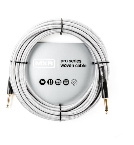 Cable Mxr Dciw-18 Tela Woven Silver 6 Mts