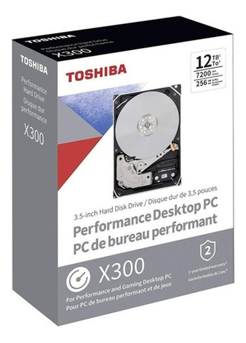 interno Toshiba X300 HDWR21CXZSTA 12TB gris