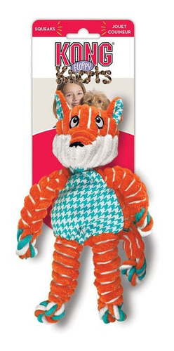 Kong Peluche Floppy Knots Fox Juguete Para Perro - Md/LG