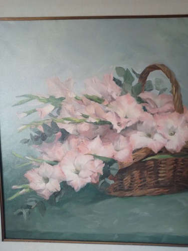 Cuadro Al Oleo De La Pintora Argentina Marta Lozano(60 X 80) (Usado)