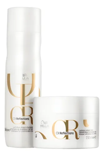 Kit Wella Oil Reflections Shamp 250ml E Masc 150ml