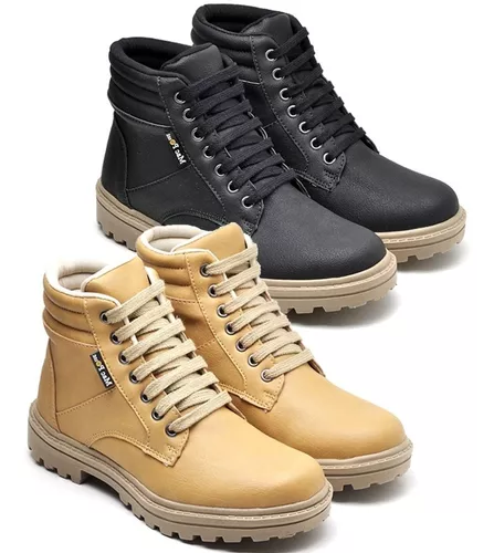 Bota masculina coturno CAT – Loja de Inverno